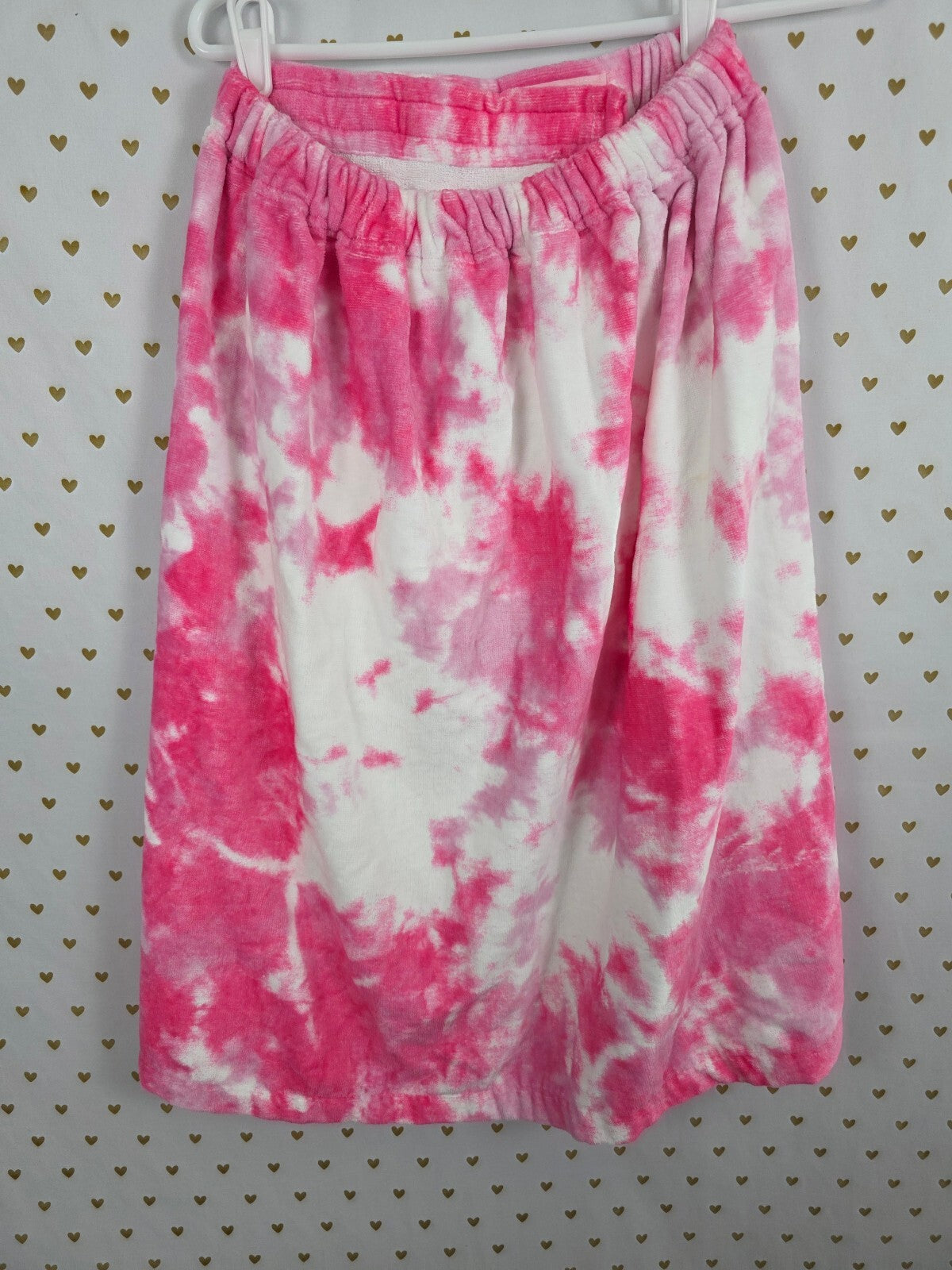 Victoria's Secret PINK Plush Spa Bath Wrap Towel Cover Up Logo Pocket NEW NWT