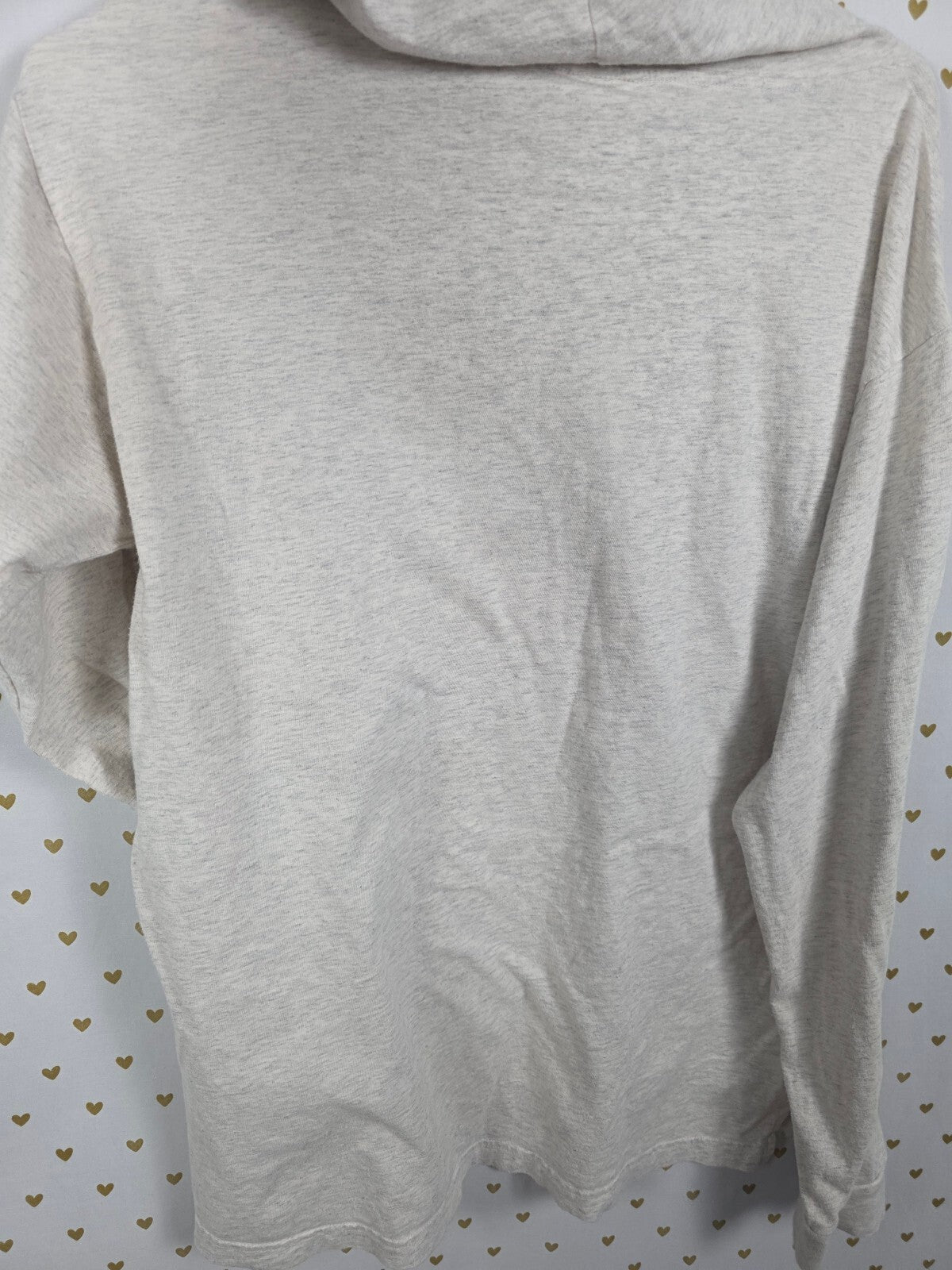 Victorias Secret PINK BLING Hooded Tee shirt Medium Black Sequined Long Sleeve