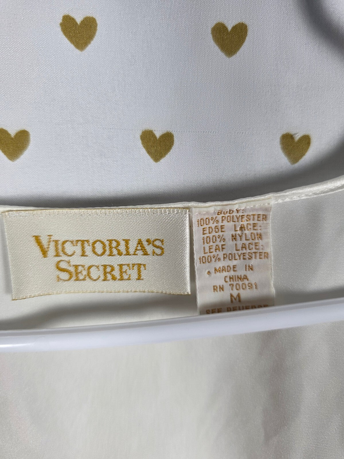 Victorias Secret Vintage Lingerie SET Robe Sequined Linea Donatella Slip Medium