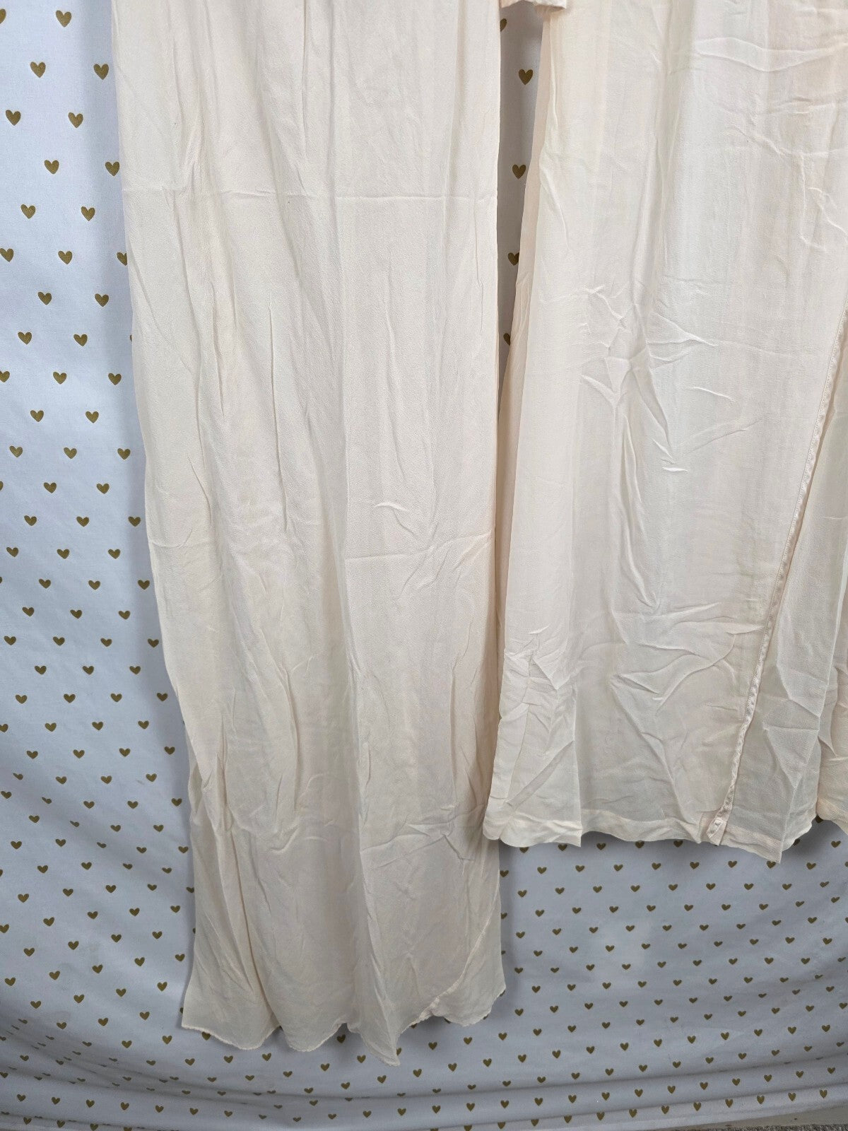 Vintage 2000 Victoria’s Secret 100% Silk Nightgown Robe Set Lace Beaded M/L
