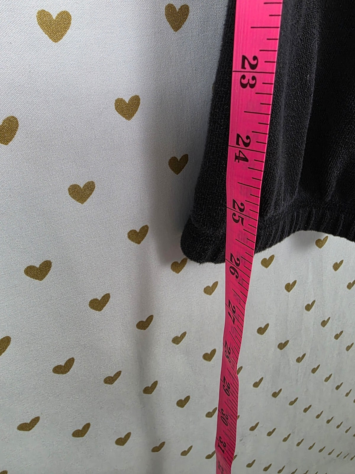 Victorias Secret PINK Embroidered Love Logo Sweats Sweatpants Black XS