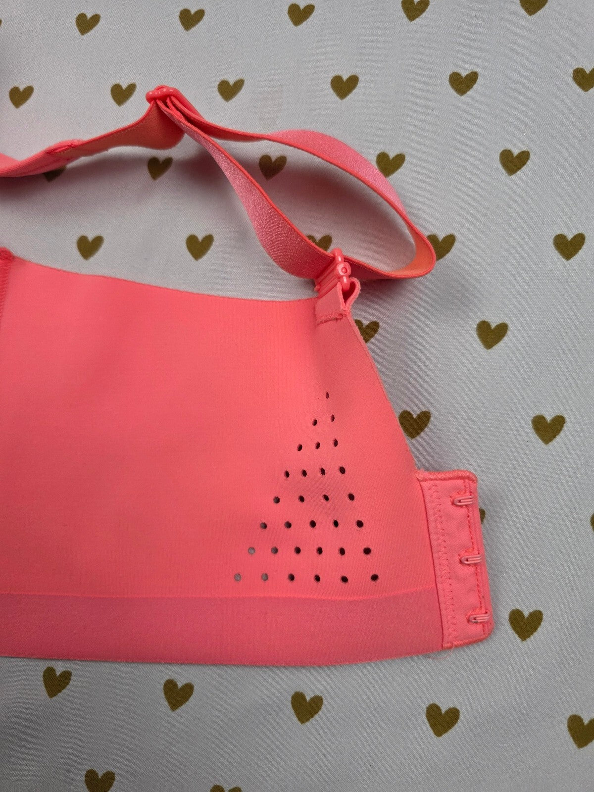 Victorias Secret Neon VSX Super Supportive Sports bra Tank Top 38DDD