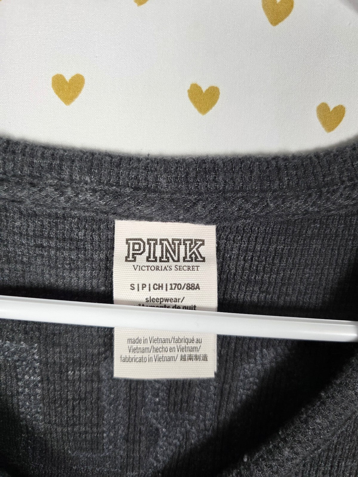 Victoria's Secret PINK Union Suit S World's Greatest Wrapper Sequin Pajamas