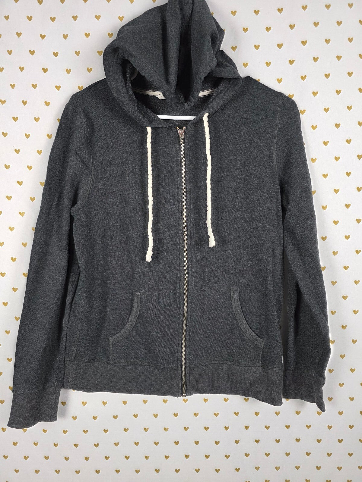 Victorias Secret ANGELS Bling WINGS White Sequin Full Zip Hoodie Jacket SMALL