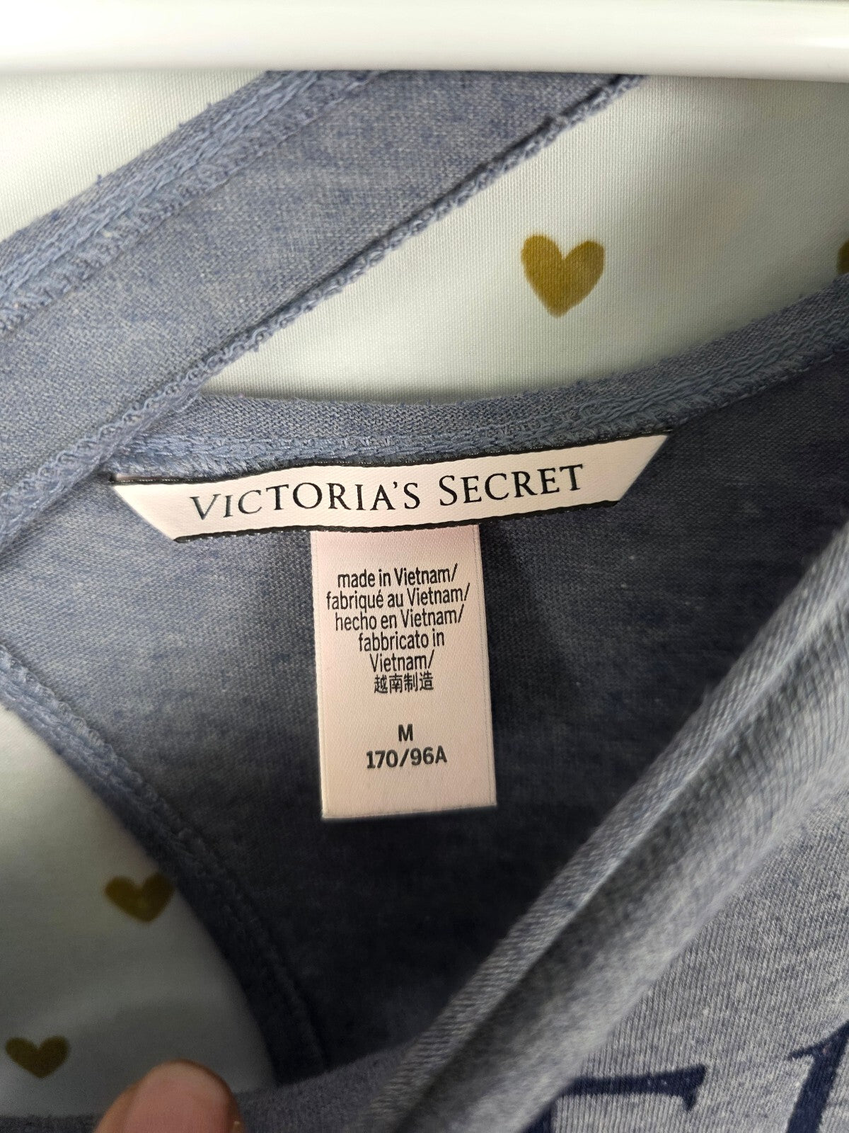 Victorias Secret ANGEL Cross Back Nightgown Sleep Shirt Dress Pajama MEDIUM