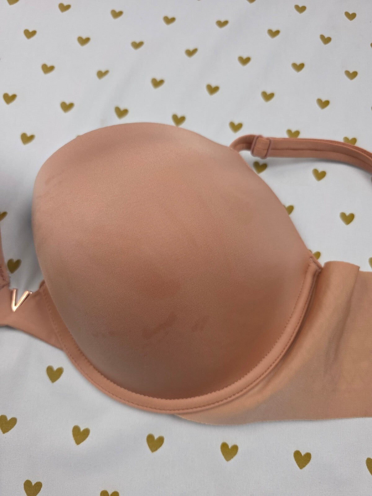Victorias Secret Brown Stretchy Push  Up Bra 36D