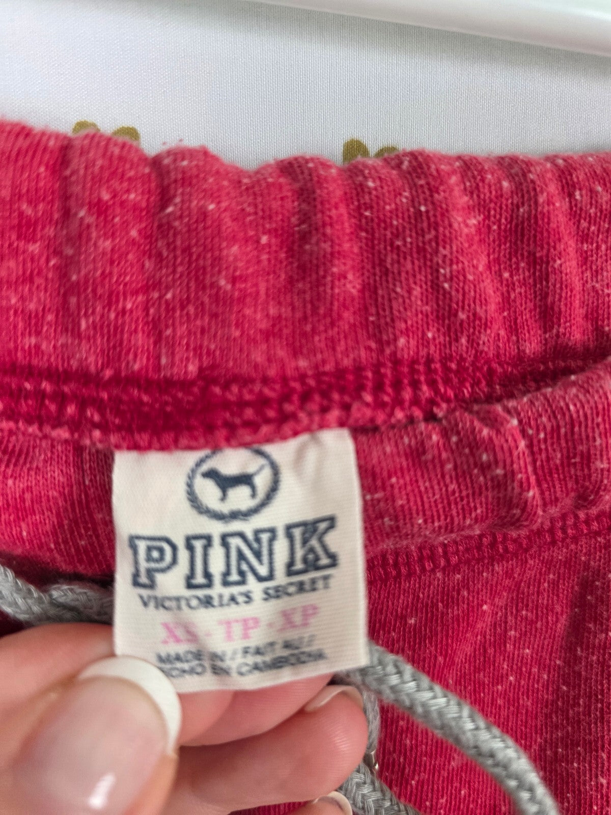 Victorias Secret PINK Vintage y2k boyfriend Diaper Butt capri sweats Flare  XS