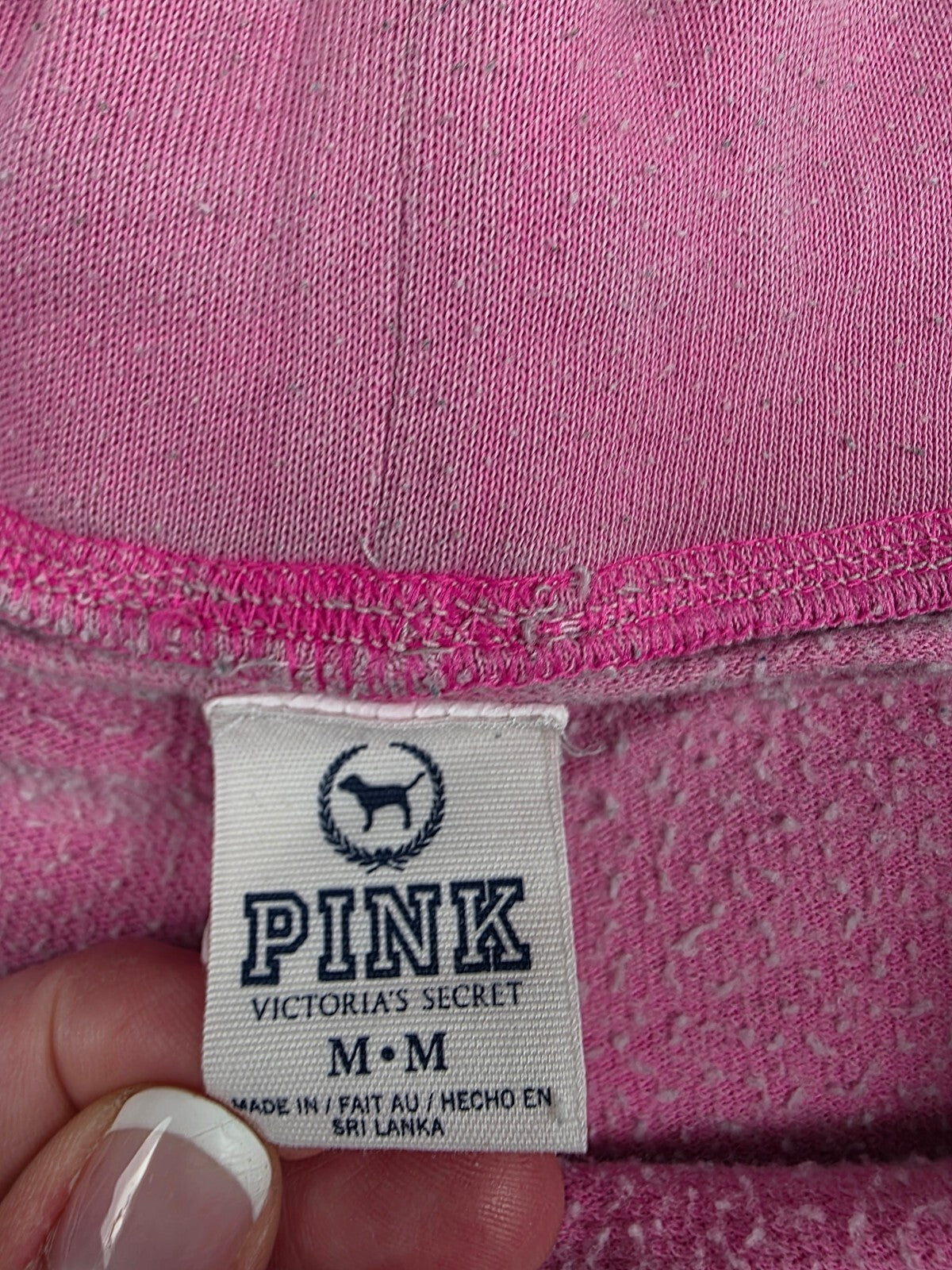 Victorias Secret PINK Vintage Logo Sweat Shorts Medium Y2k