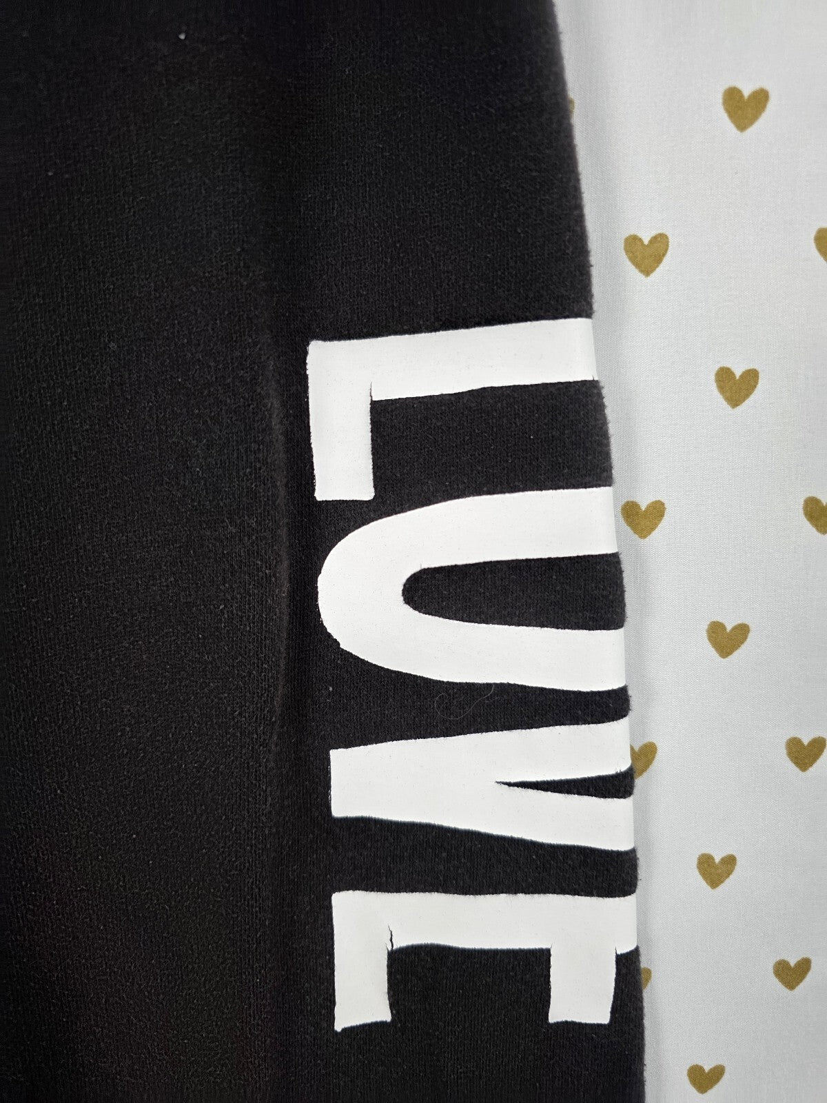 Victorias Secret PINK LOVE Black Sweats Sweatpants XS Y2k Vintage