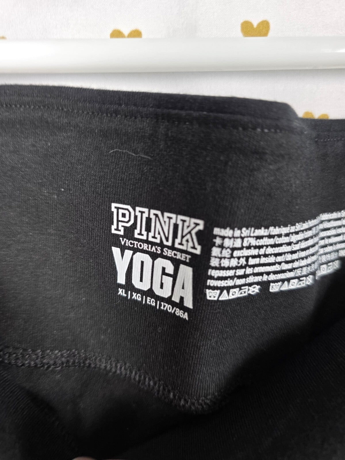 VS PINK Mermaid Bling Iridescent Flip Sequin Tee Leggings Set XL NEW HTF