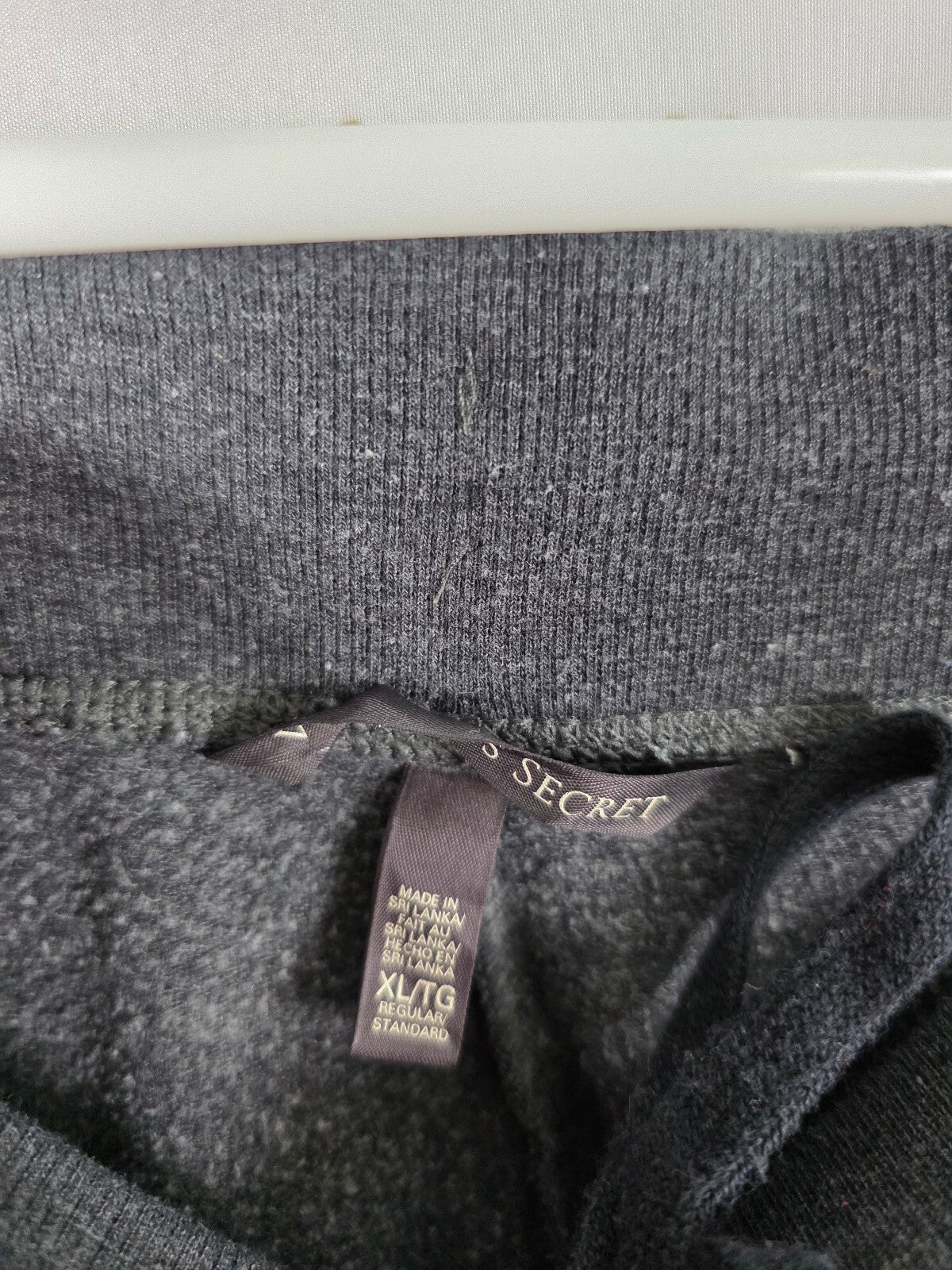 Victorias Secret Sweats Grey Tapered Joggers Sweatpants XL