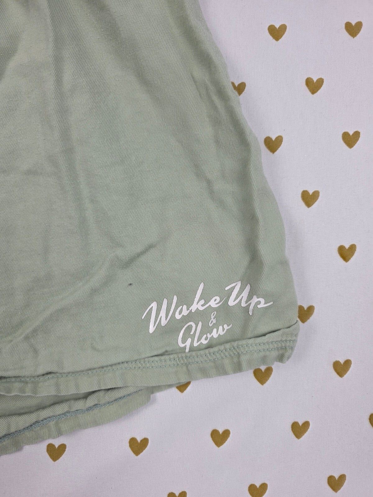 Victorias Secret PINK Sage Medium Sleep Shorts Boxers Pajama Bottoms