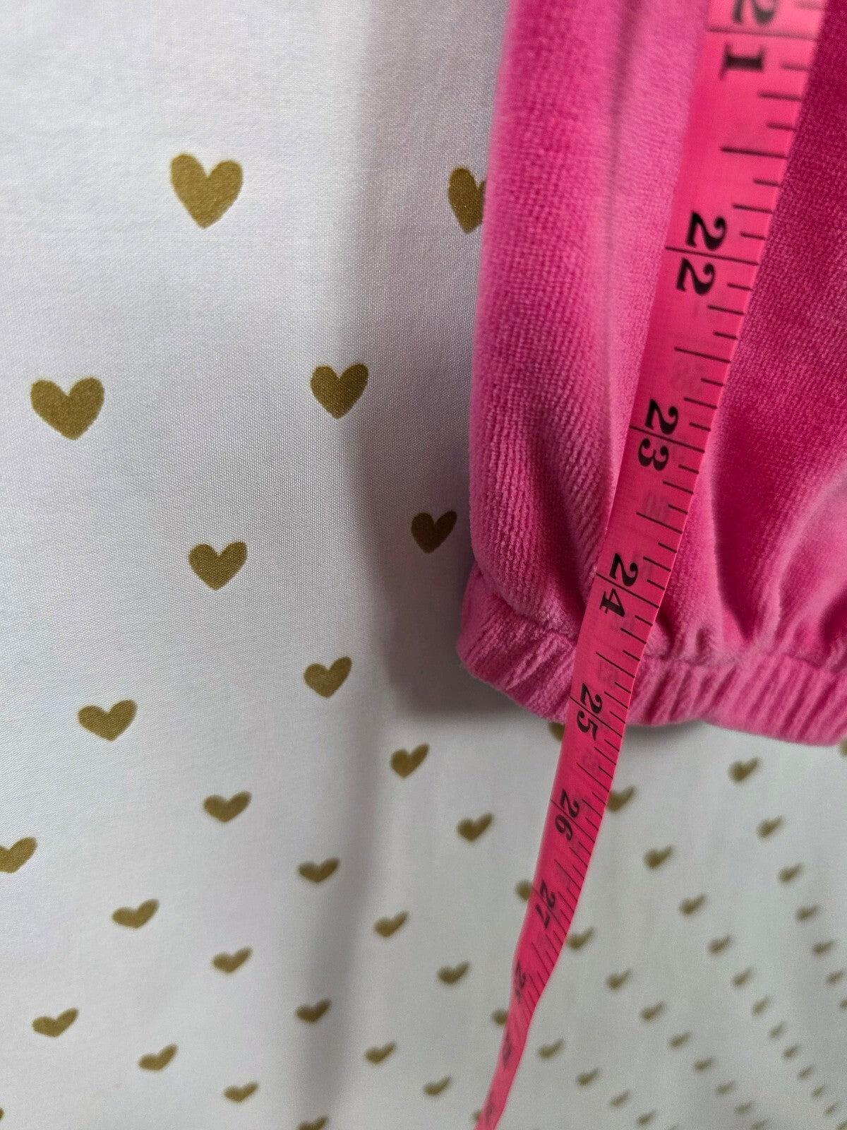 Victoria's Secret PINK Velour Bling Sequin Hoodie Jogger Set Pink S M Y2K
