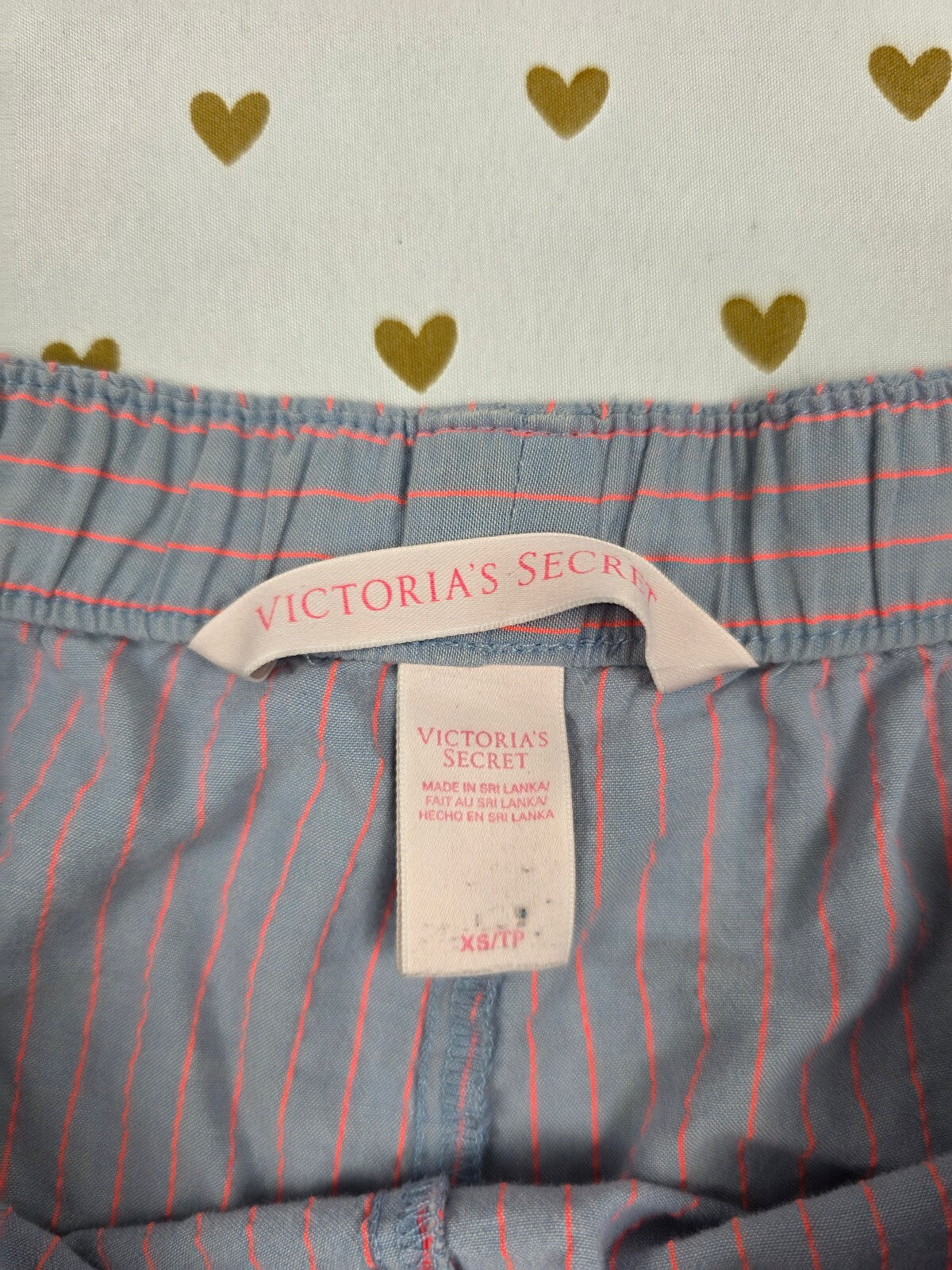 Victorias Secret Neon Accent Short XS Sleep Shorts Boxers Pajama Bottoms