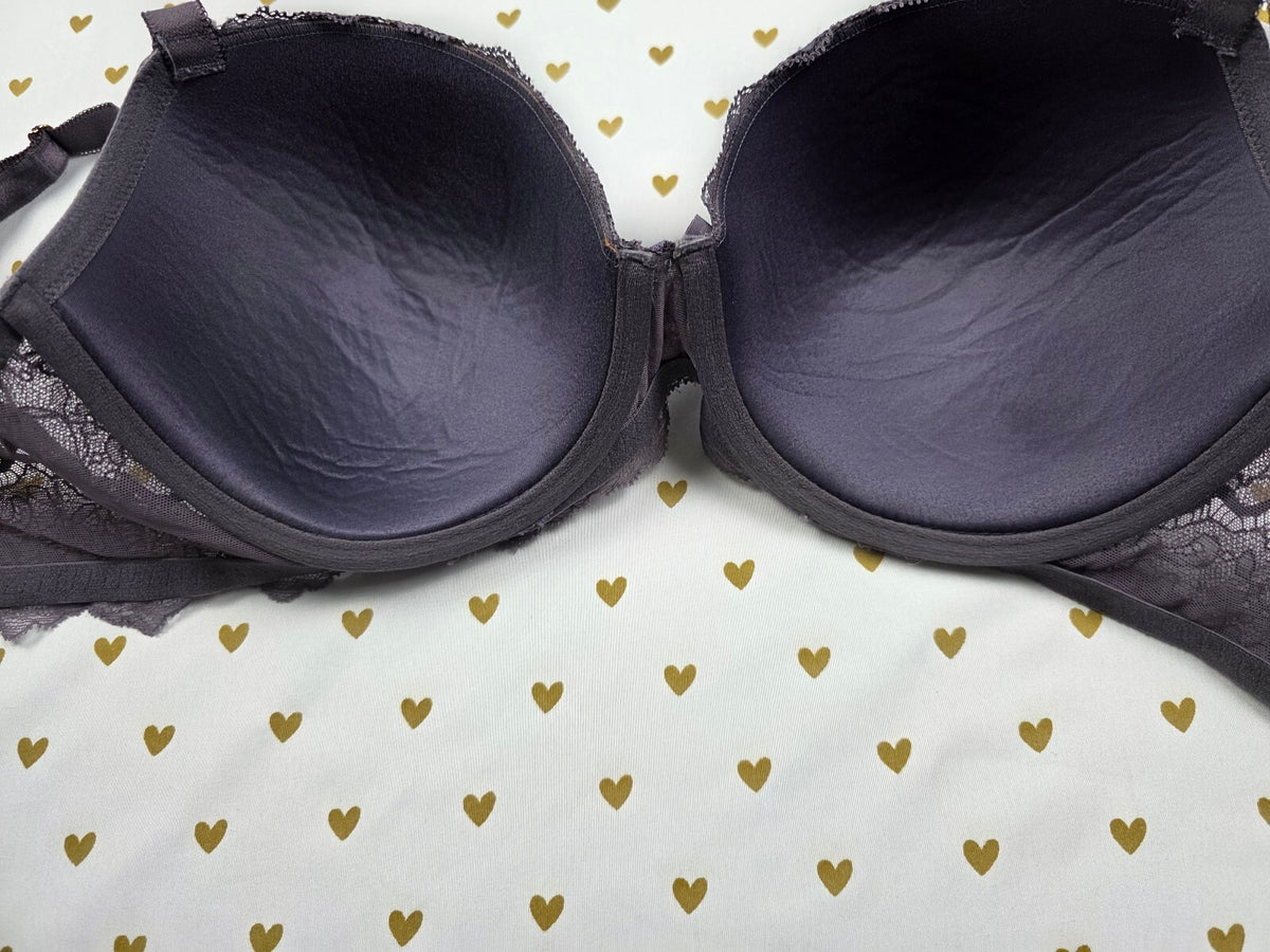 Victorias Secret Dream Angels Lined Demi Balconette Bra 38D