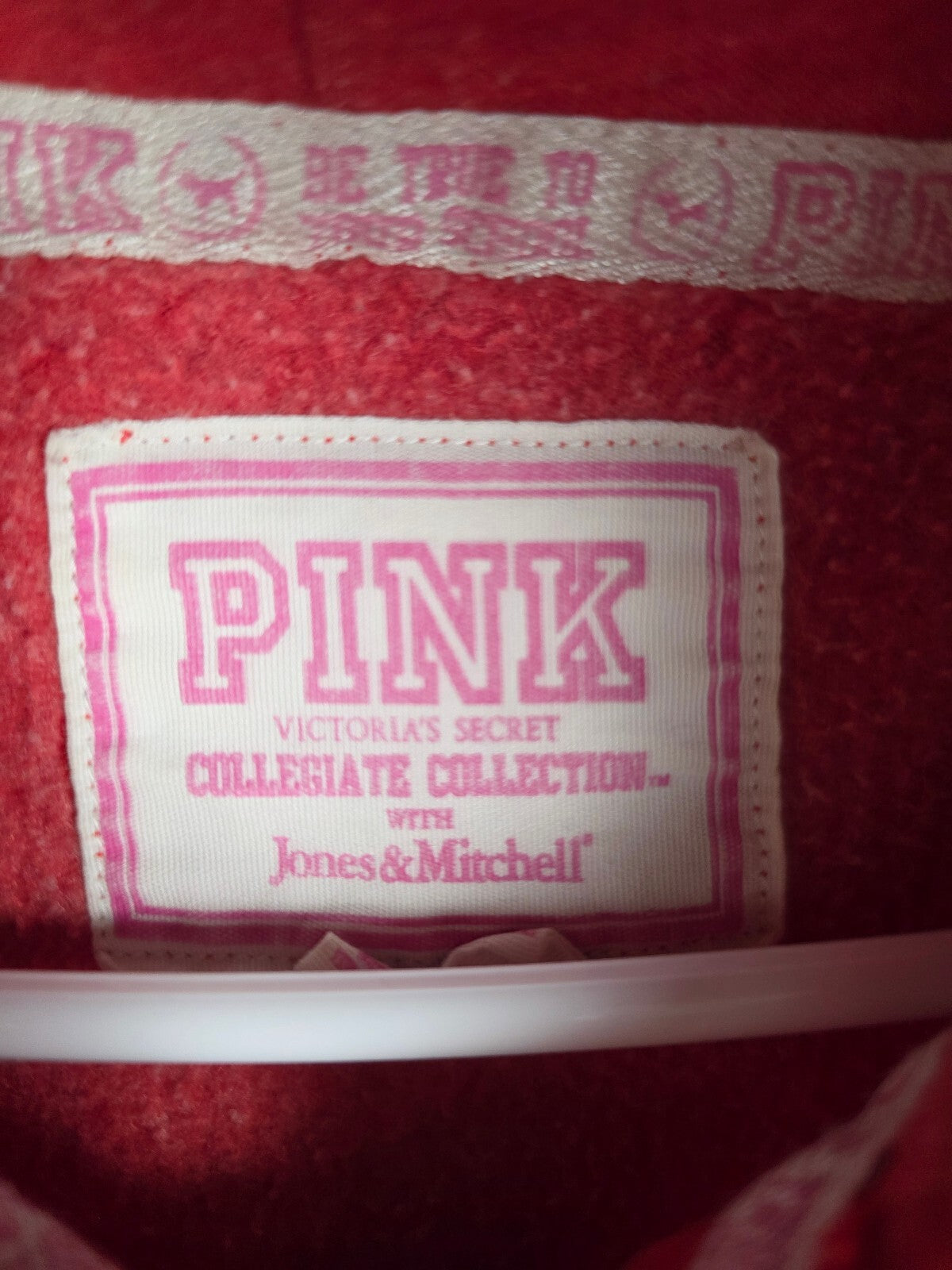 VS PINK Cincinnati Bearcats Hoodie Small Jones Mitchell Rhinestone BLING Red