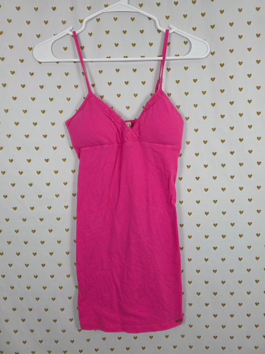 Victorias Secret PINK  Vintage HEART XS Tank Top Padded