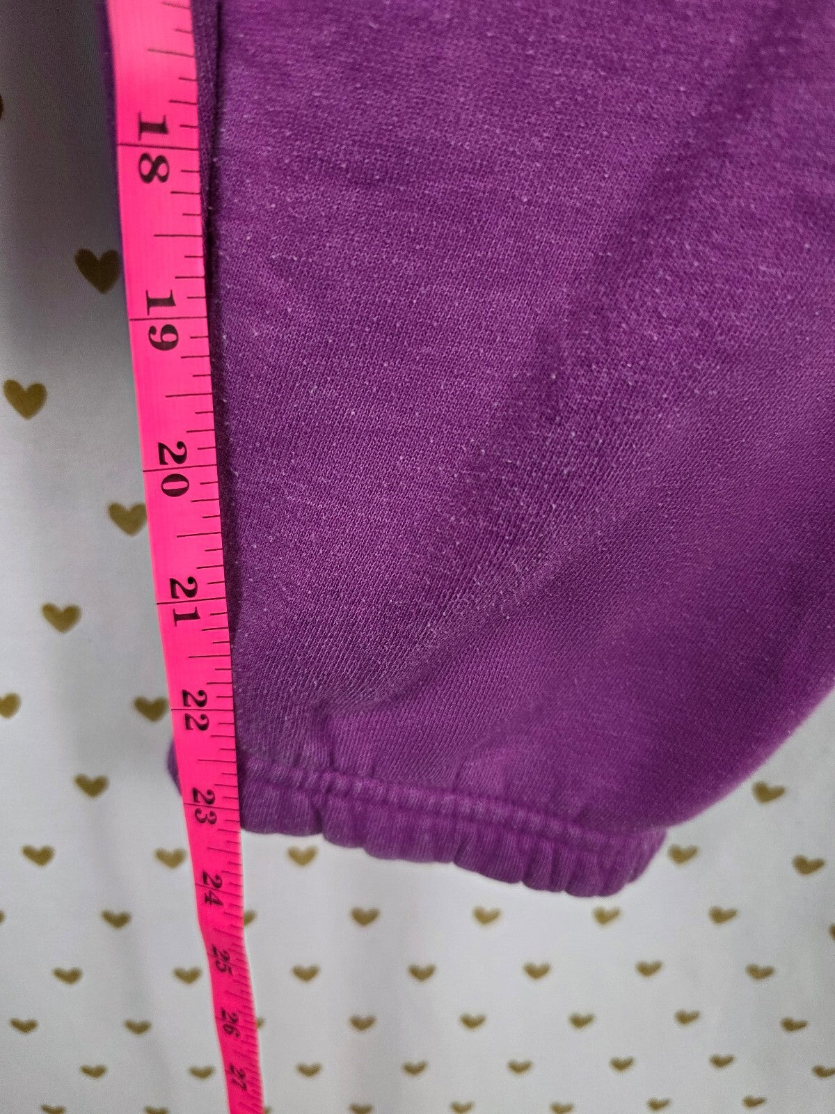 Victorias Secret PINK Vintage Purple Sweats Sweatpants Y2k Small TRUE LOVE