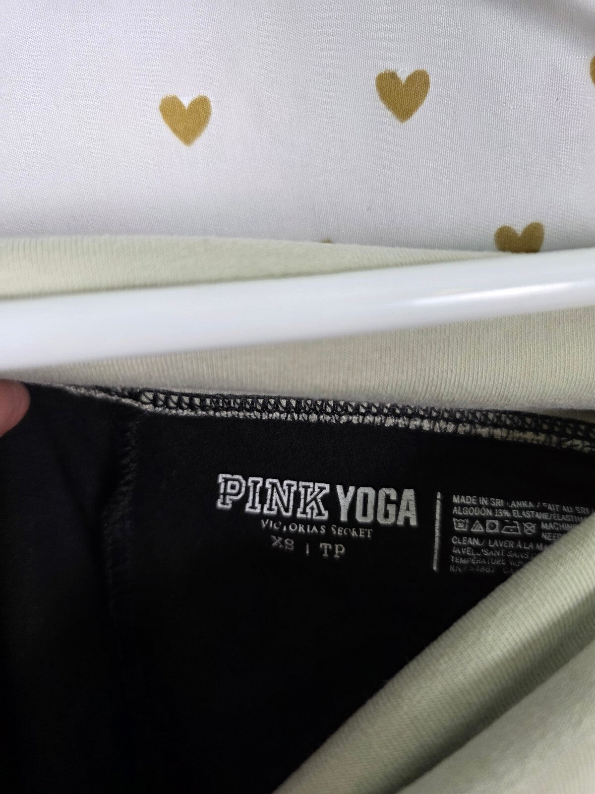 Victorias Secret PINK Vintage Skinny Ankle Foldover Yoga Pants XS