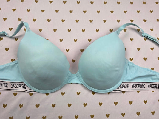 Victorias Secret Pink Blue 36B Wear Everywhere Push Up Bra