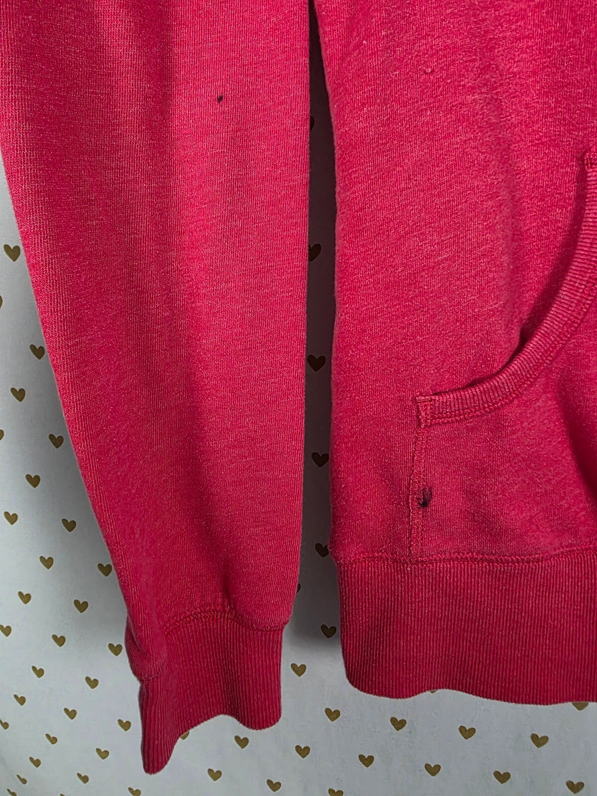 Victorias Secret Angels Red Bling Sequined Wings Full zip Hoodie Jacket Red Med