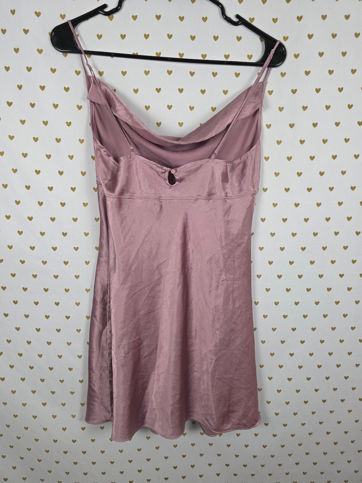 Victorias Secret Satin Slip Dress Nightie Lingerie Small Pink