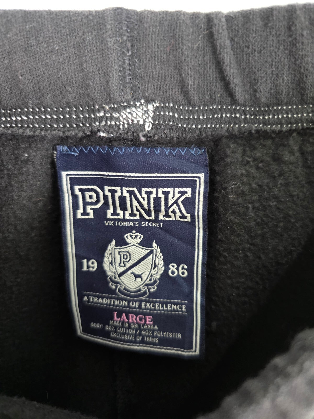 Victorias Secret SO PINK SO GREEN Sweats Sweatpants Y2k Vintage LARGE
