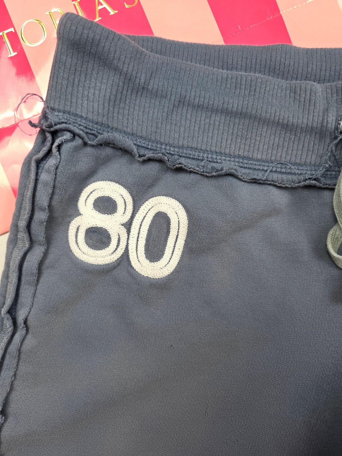 Victorias Secret PINK Vintage XS Blue Logo Shorts Y2k