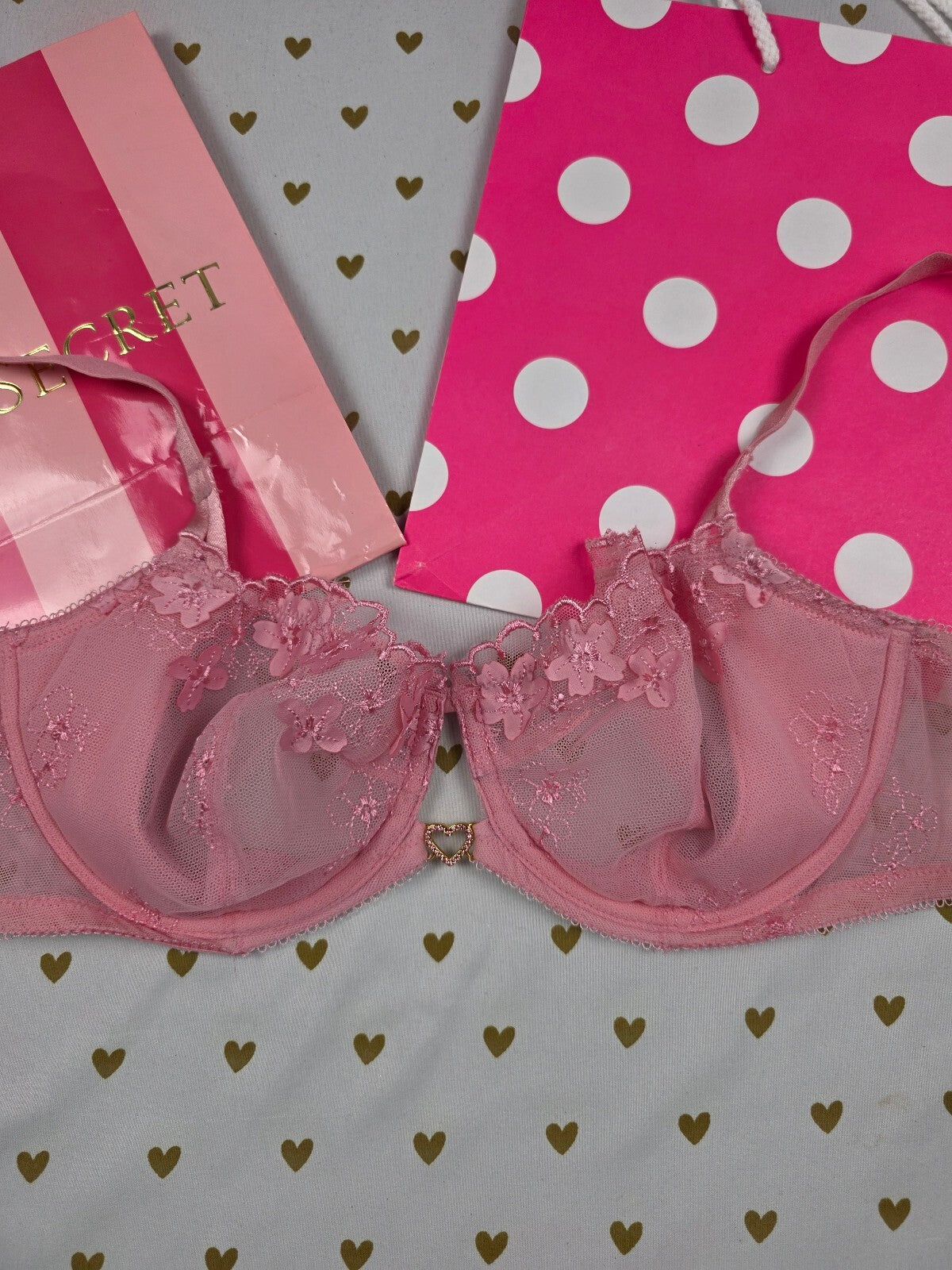 Victorias Secret Dream Angels Push Up Without Padding Bra 34D