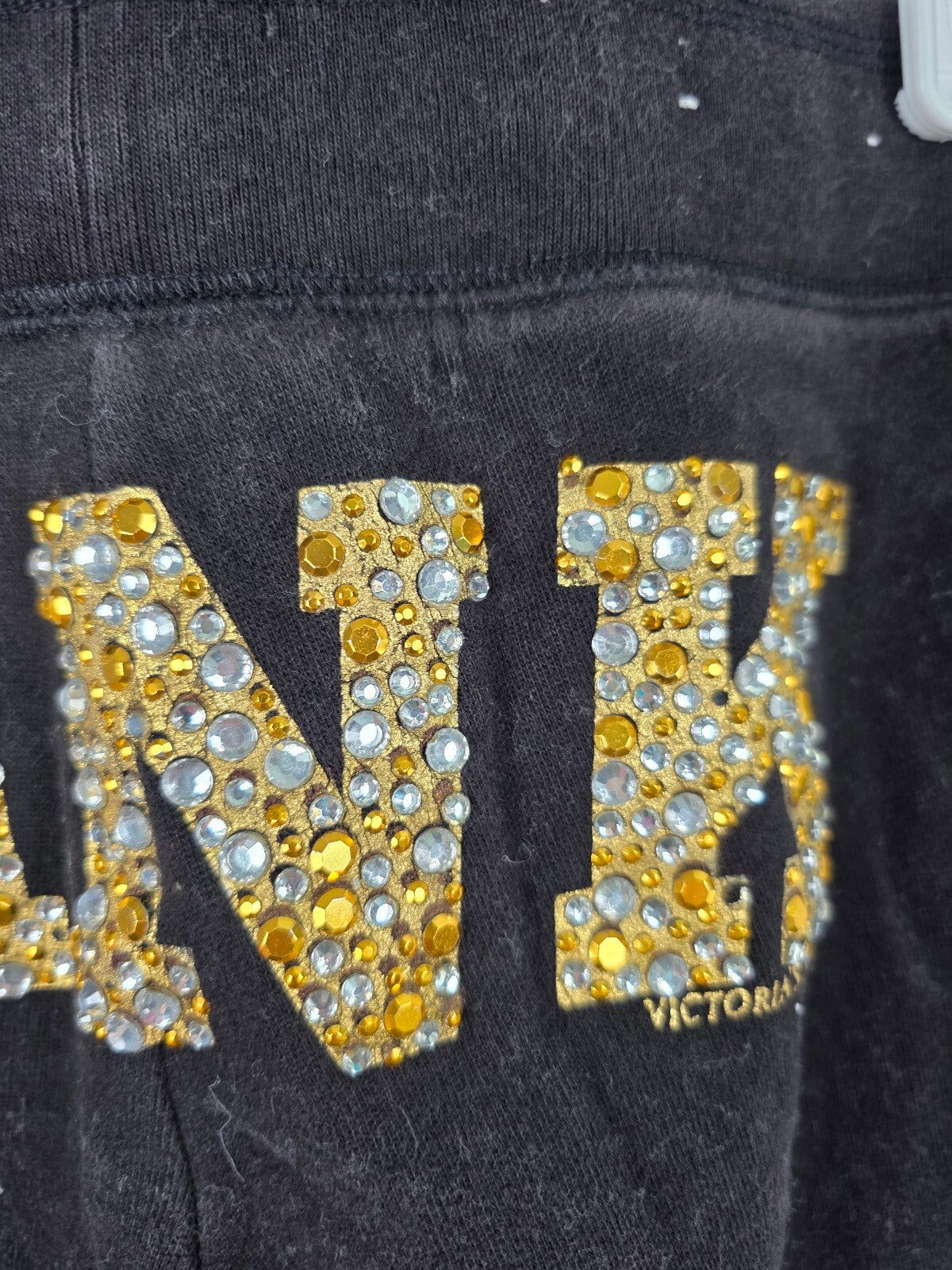 Victorias Secret PINK VINTAGE HTF PEACE BLING Y2k Sweats Sweatpants  XS