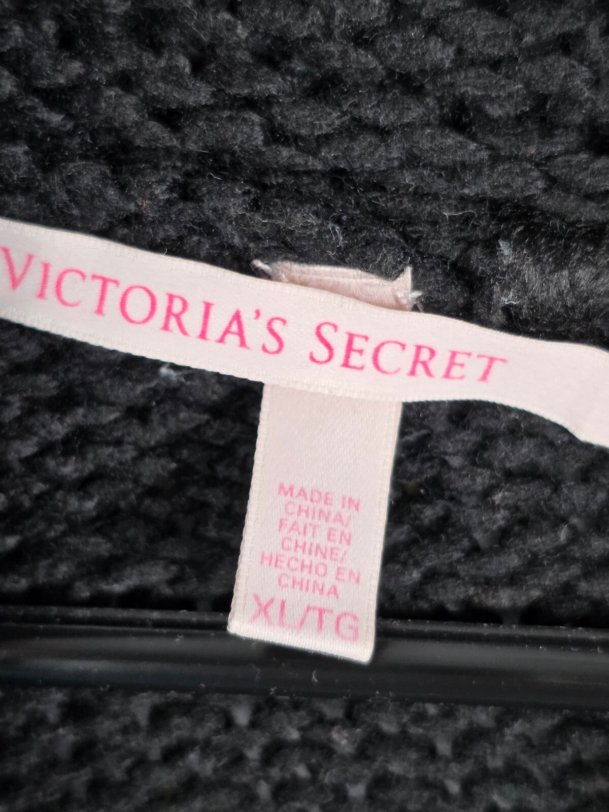 Victorias Secret Heavy Chunky Knit Open Cardigan Cover up XL