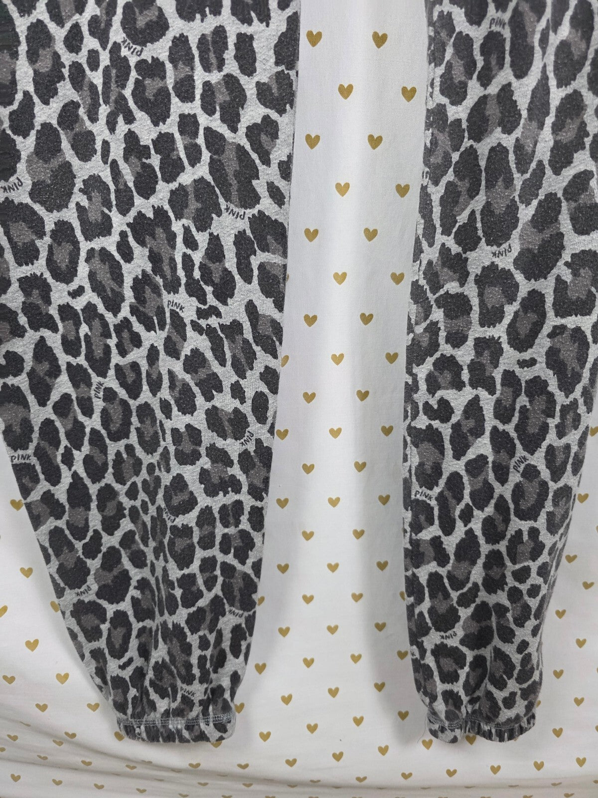 Victoria's Secret PINK 2012 Fashion Show Leopard Jumpsuit Rare XS Hooded HTF
