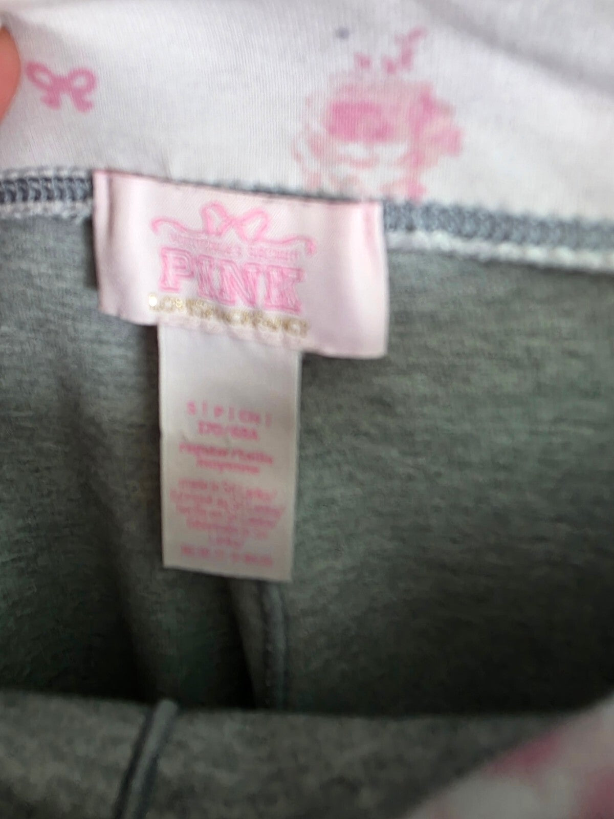 Victorias Secret PINK Loveshackfancy Flare Yoga Pants Foldover leggings Small