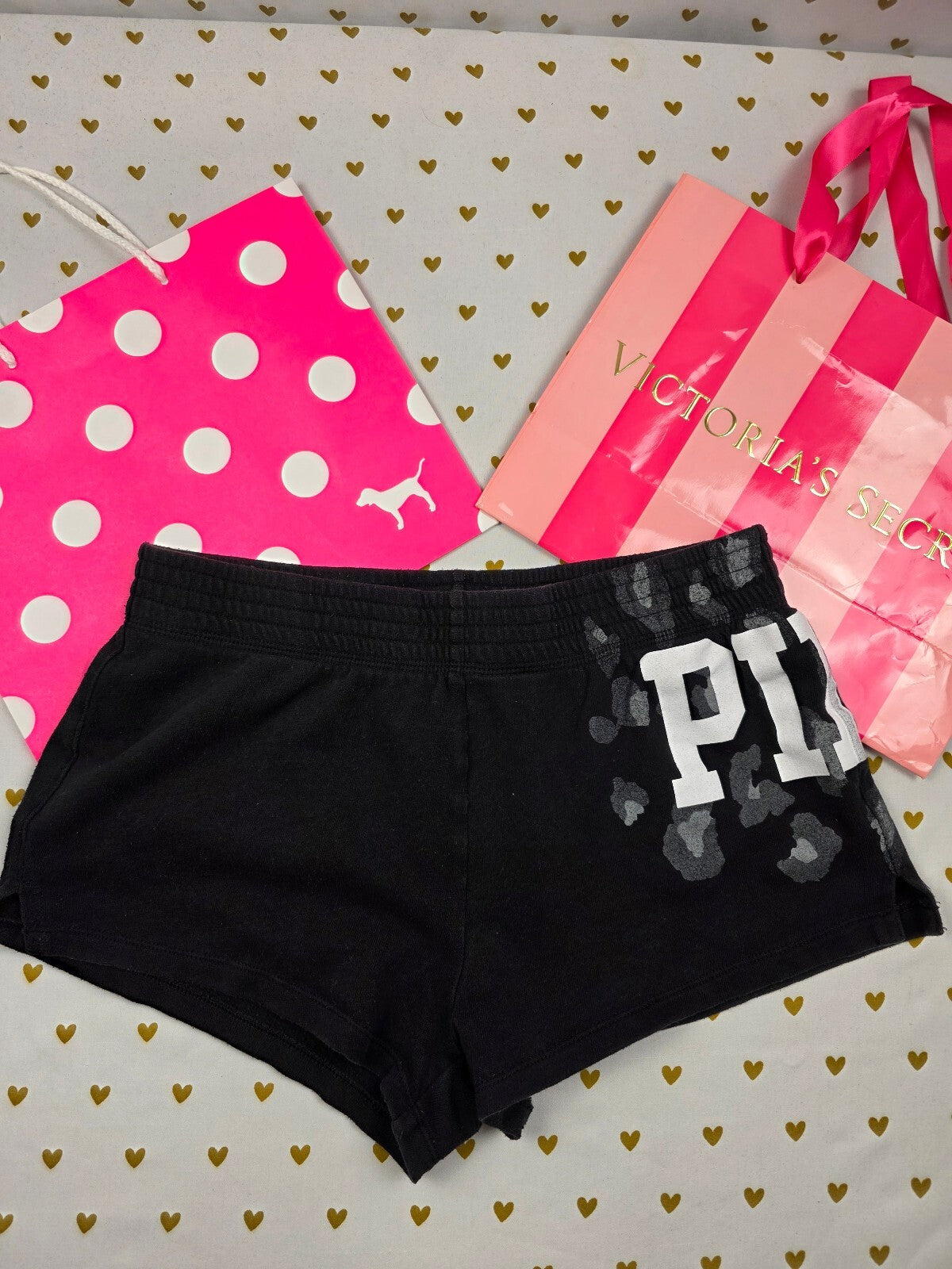 Victorias Secret PINK Vintage Cheetah Leopard Booty Shorts Y2k XS