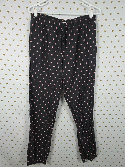 Victorias Secret Soft Polka Dot Medium Sleep Pants Pajama PJ Bottoms