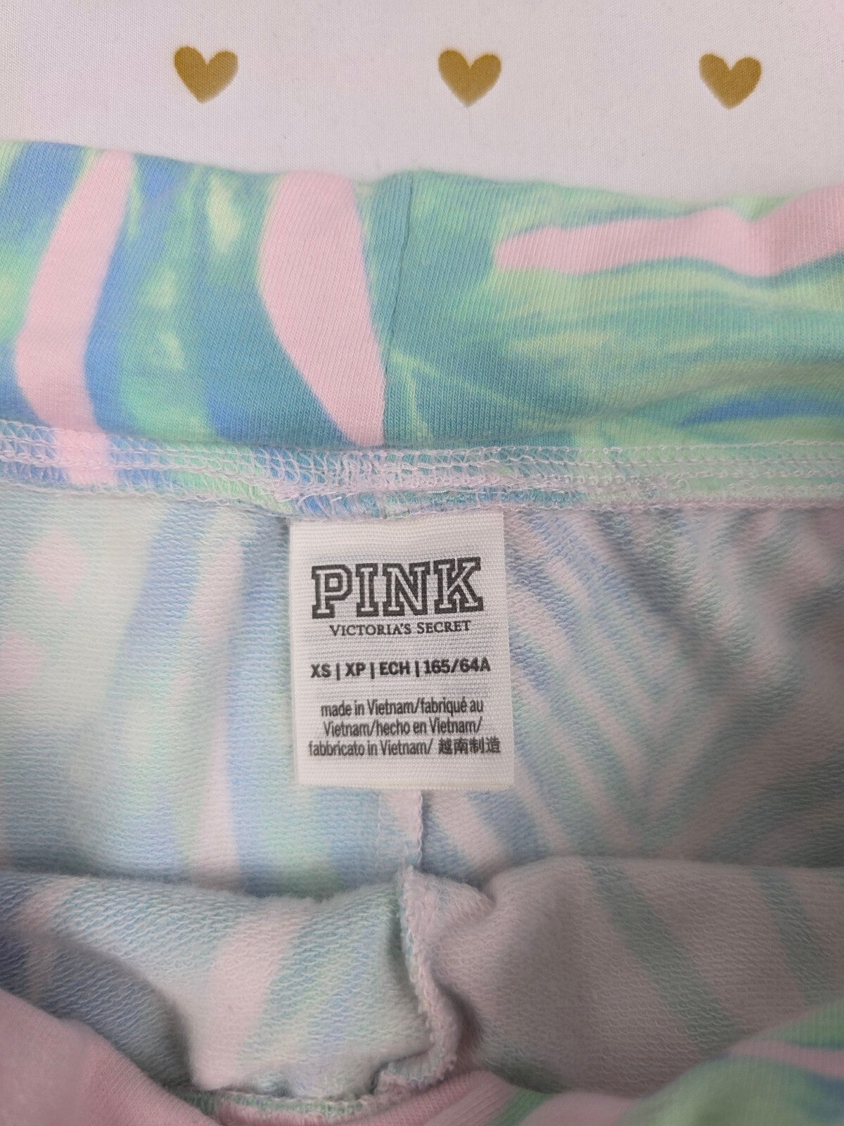 Victorias Secret PINK Floral Sweat Shorts Soft Lounge XS