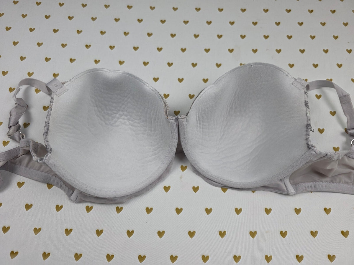 Victorias Secret Dream Angels Lined Demi Balconette Bra 36DD