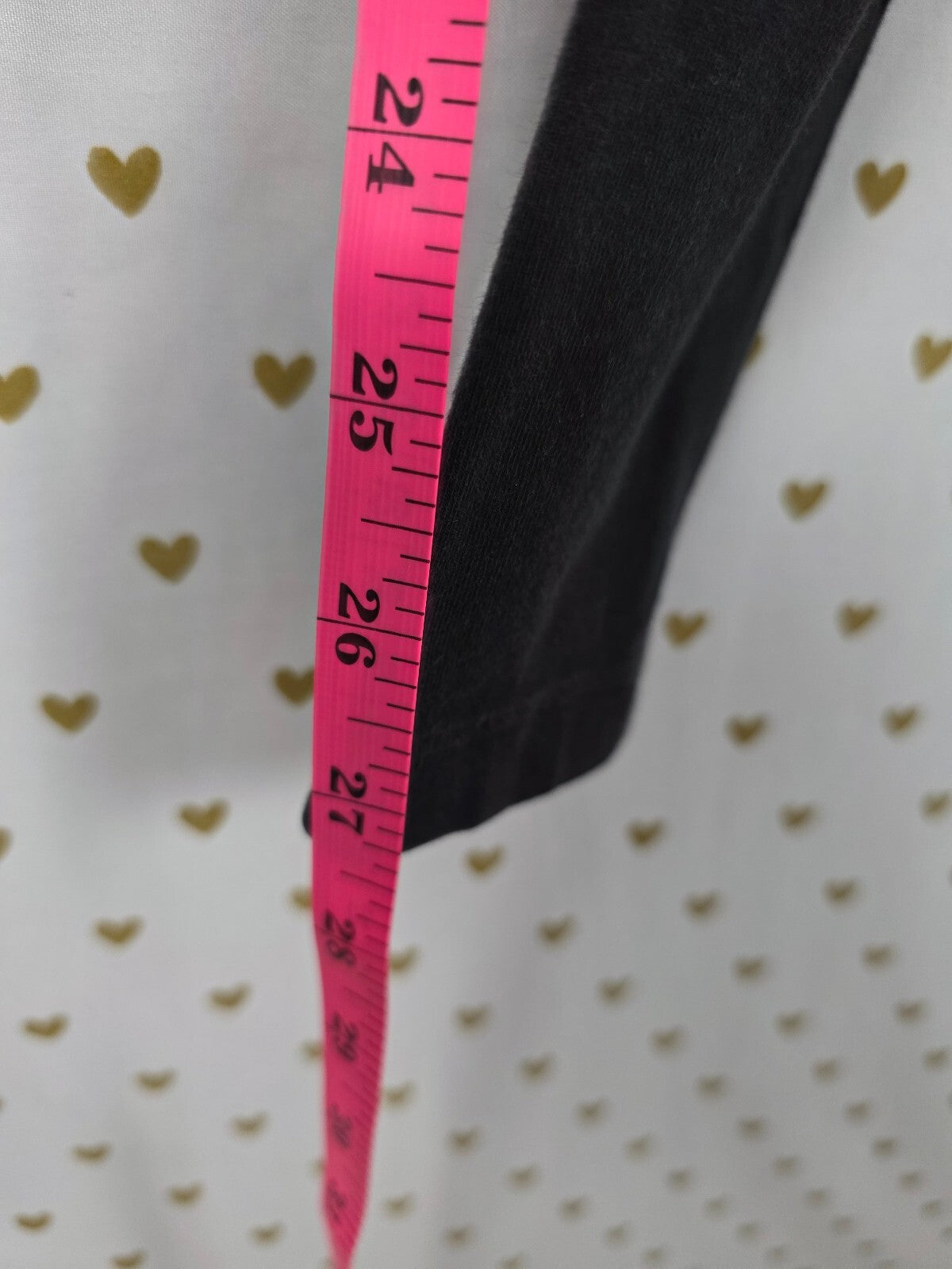 Victorias Secret PINK BLING Sequin STRIPE Foldover Yoga Pants XS Skinny Ankle