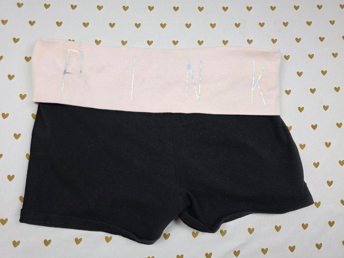 Victorias Secret PINK Foldover Yoga Shorts Vintage Y2k Medium