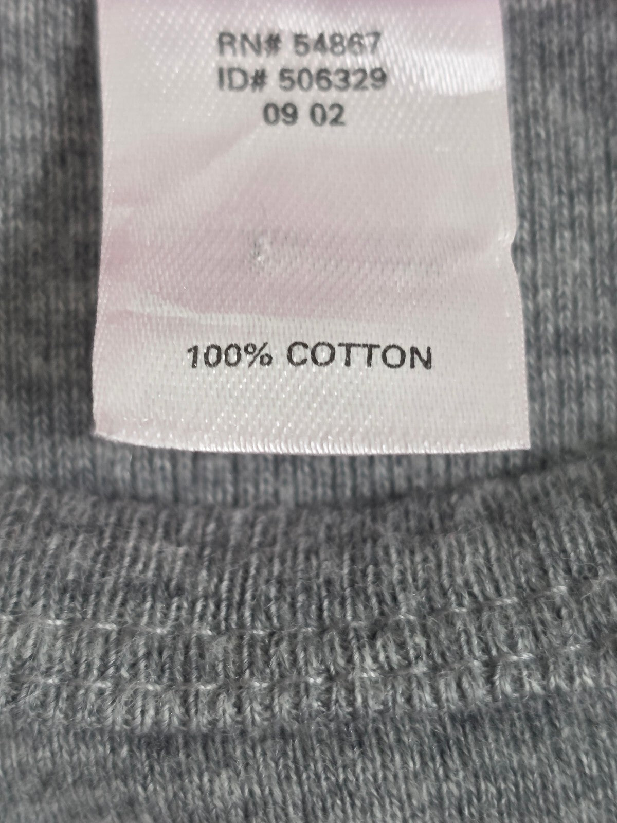 Victorias Secret VINTAGE 100% Cotton Small Y2k Embroidered Logo Grey Tank Top