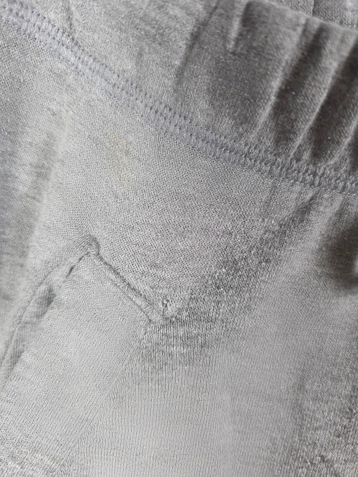 Victorias Secret PINK XS Grey Logo Flared Diaper Butt Boyfriend Sweats