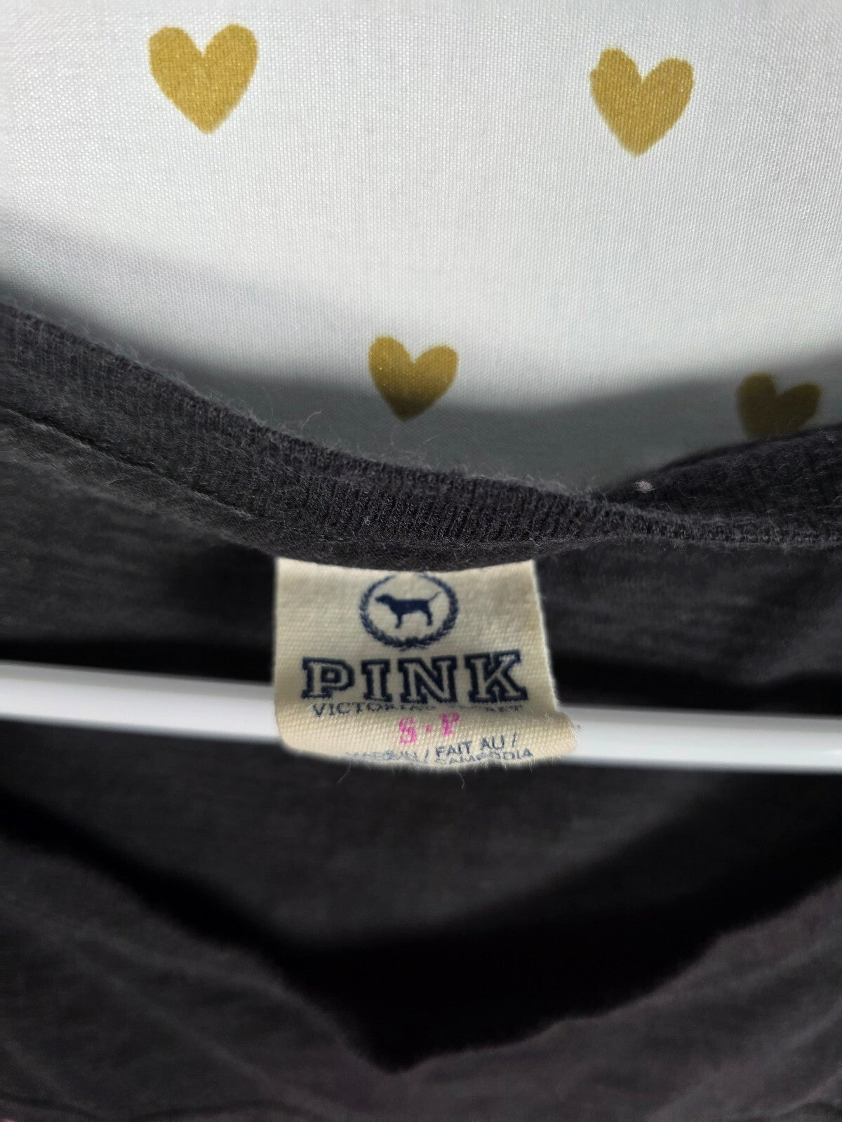 Victorias Secret PINK Vintage 86 Tee shirt Y2k SMALL