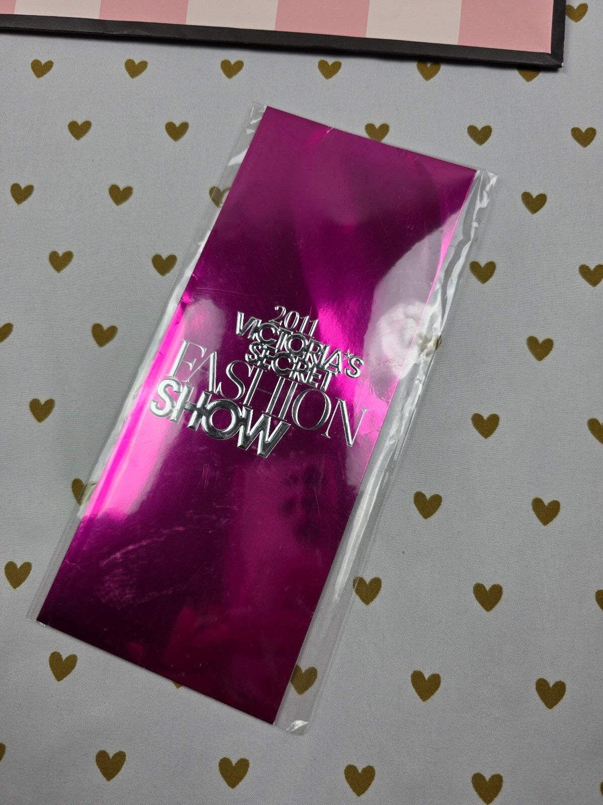 Victoria's Secret 2011 Fashion Show VIP Invitation Ticket SET Lanyard Rare