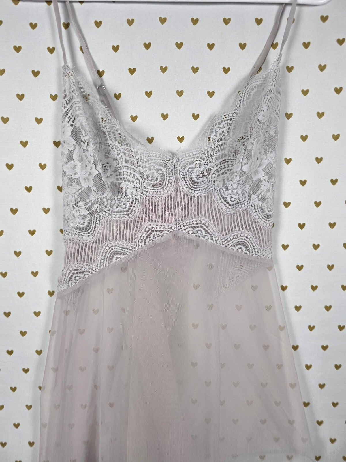Victorias Secret Sheer Sexy Large Tulle Nightie Lingerie