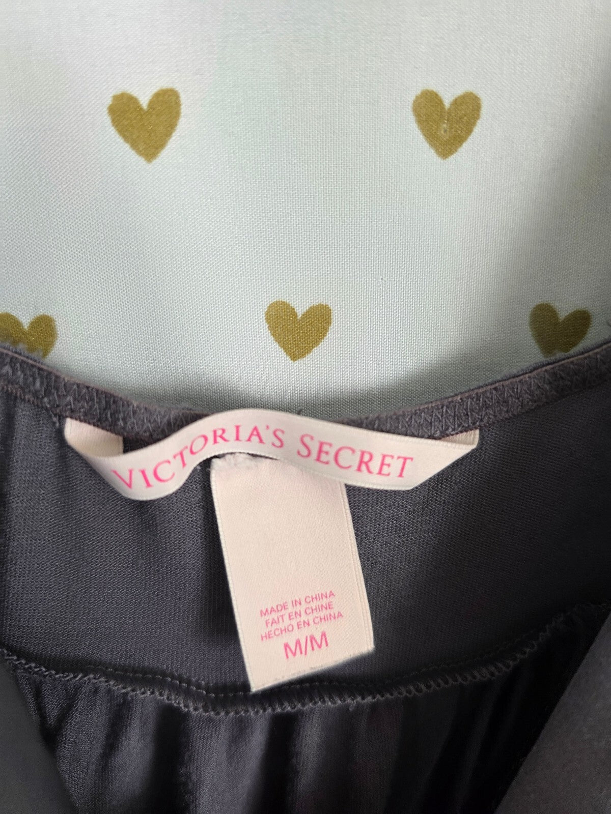 Victorias Secret Soft Modal Grey Babydoll Tank Top Medium