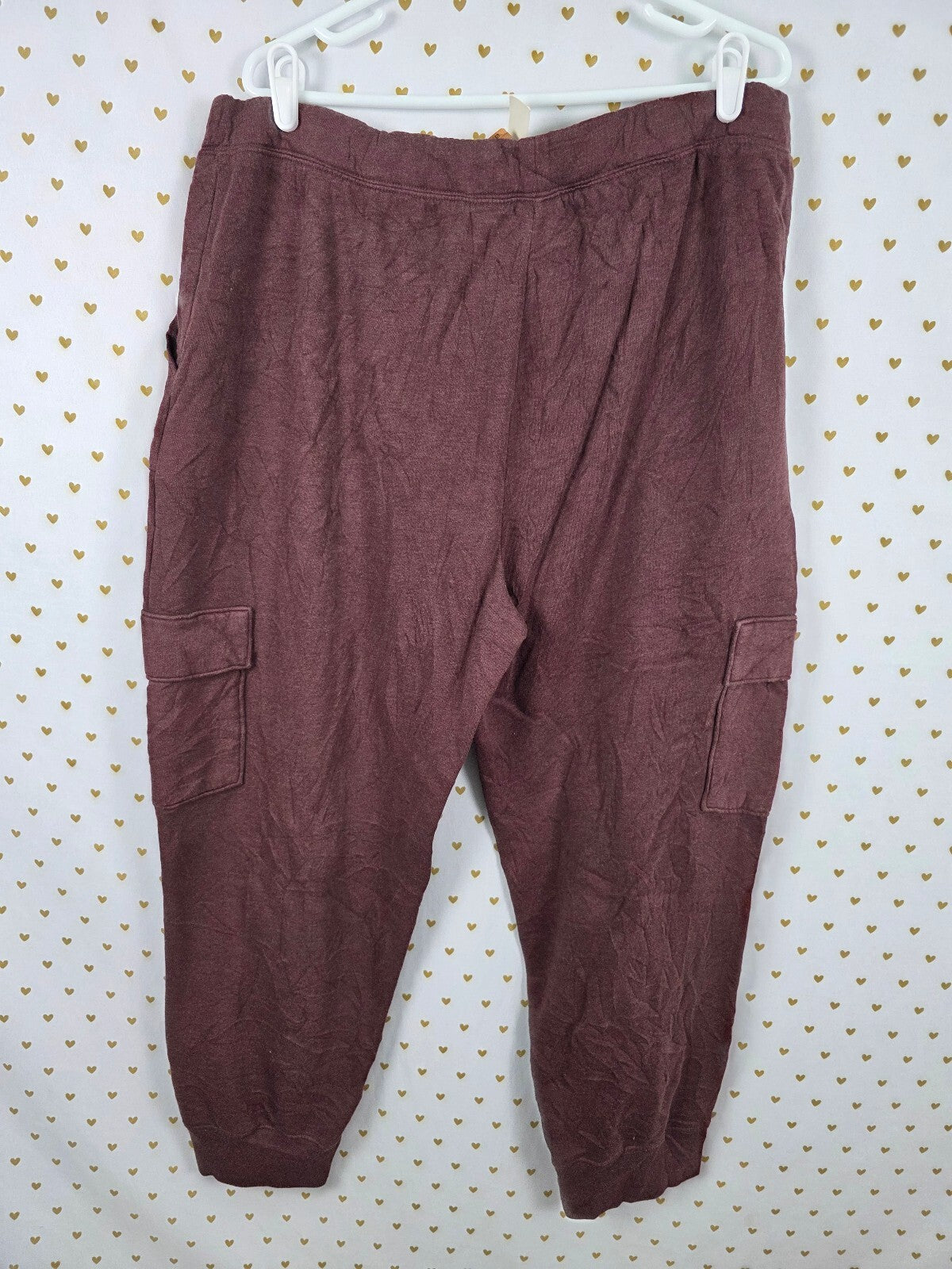Victorias Secret PINK NEW Cargo Sweatpants Sweats Pocket 2XL XXL