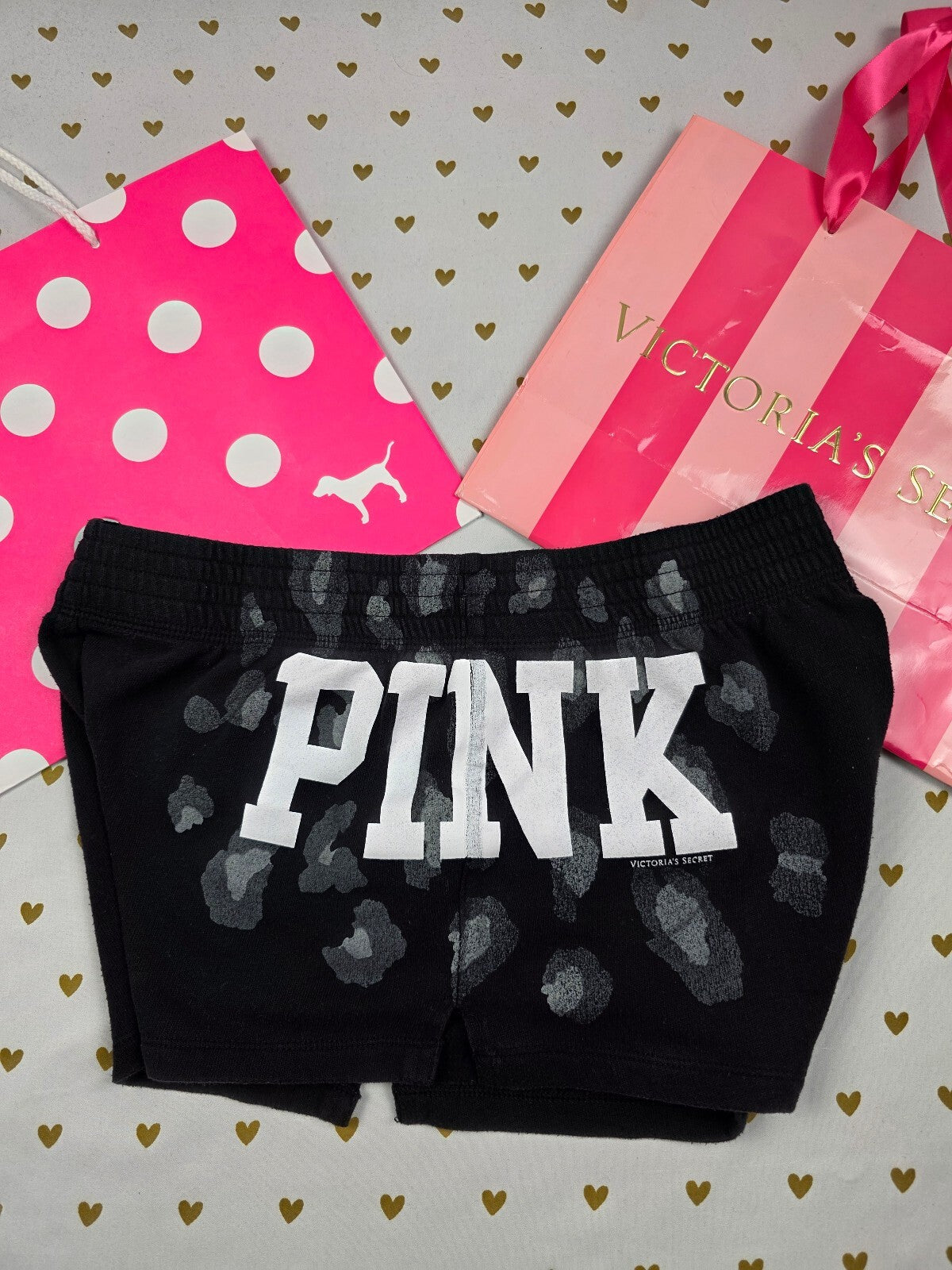 Victorias Secret PINK Vintage Cheetah Leopard Booty Shorts Y2k XS