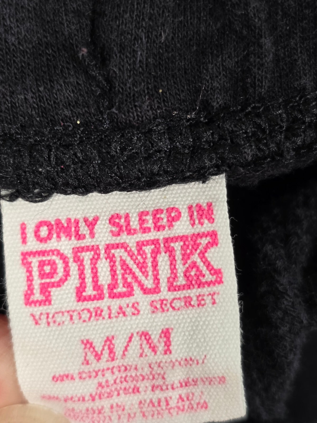 Victorias Secret PINK Vintage Medium Logo Butt Sleep Pants Pajama Bottoms