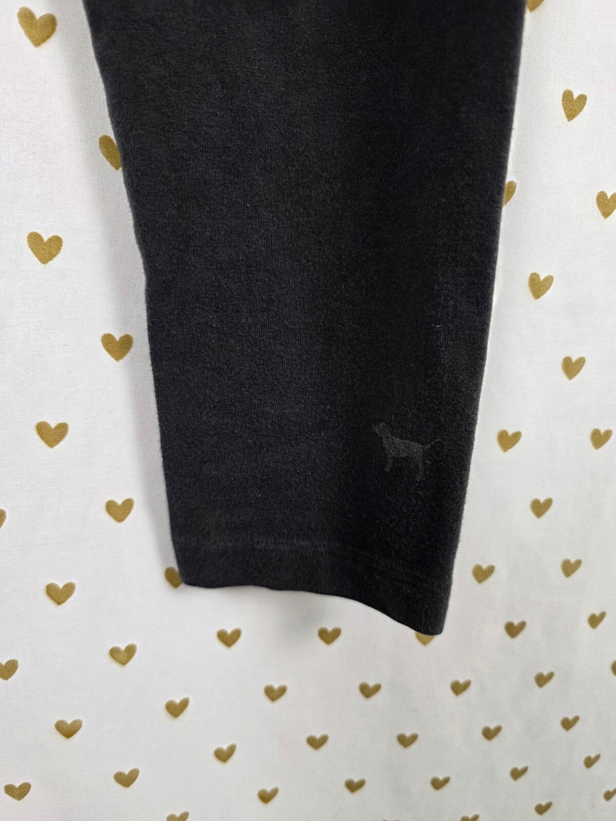 Victorias Secret PINK Vintage Bling Y2k Foldover Yoga Pants Ankle Skinny Small