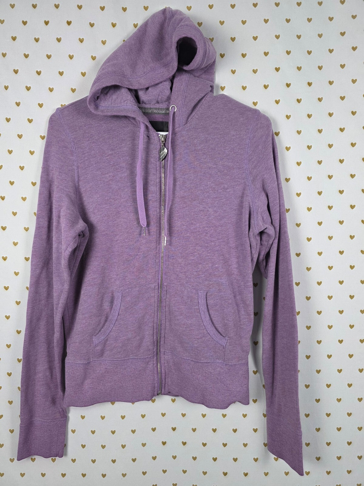 Victorias Secret ANGELS I LOVE VS  WINGS Jacket Purple SUPERMODEL ESSENTIALS M